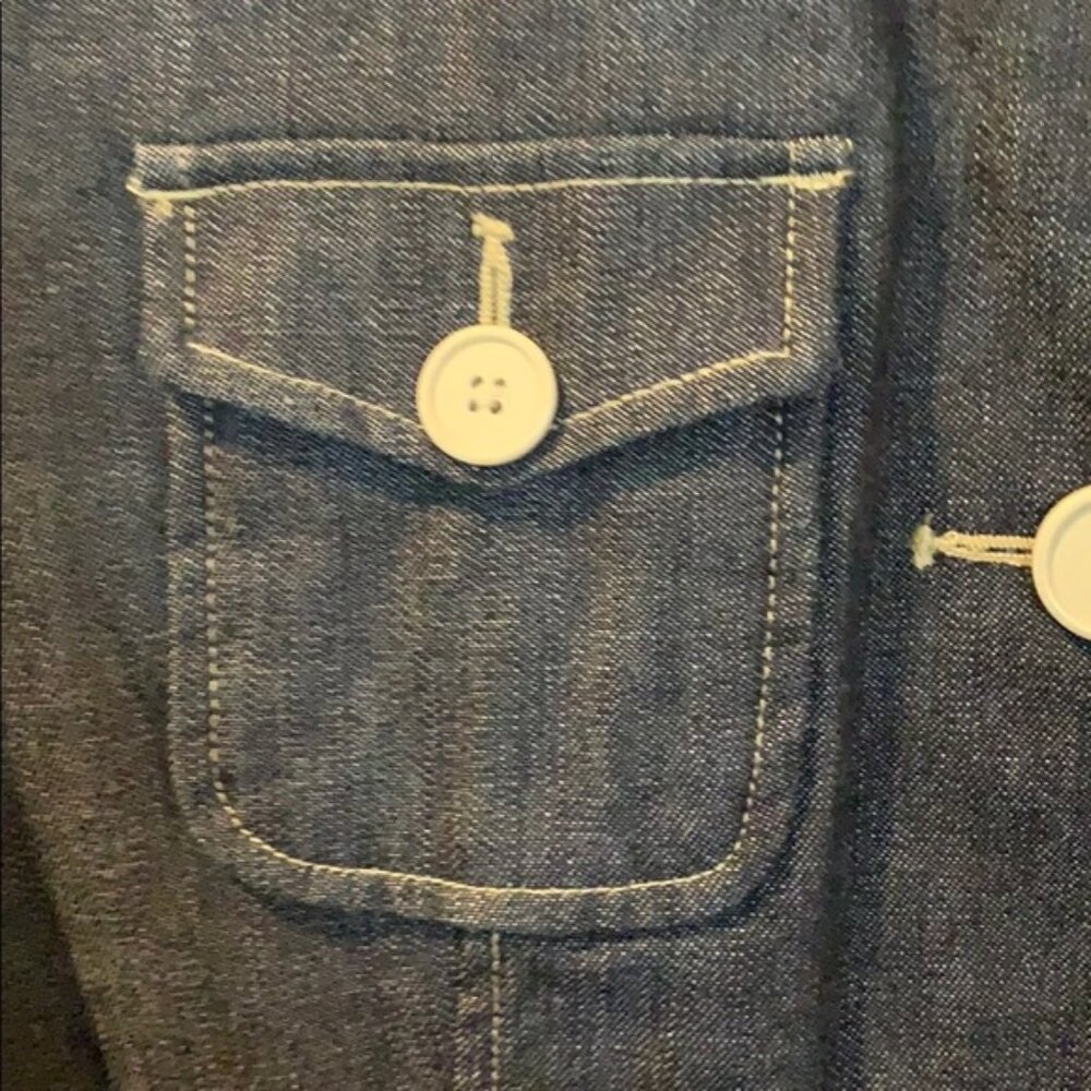 GAP Denim Utility Jacket, size 6 - Picture 4 of 5